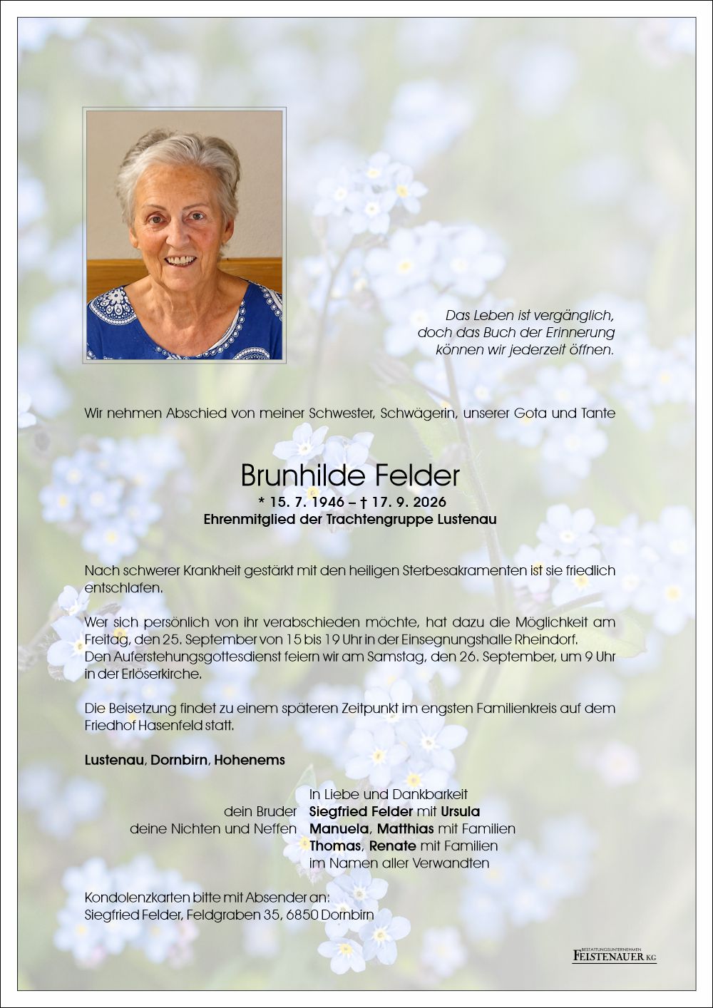 Brunhilde Felder